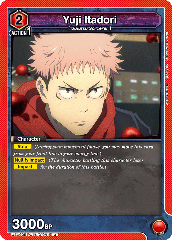 UEX02BT/JJK-3-041 Yuji Itadori