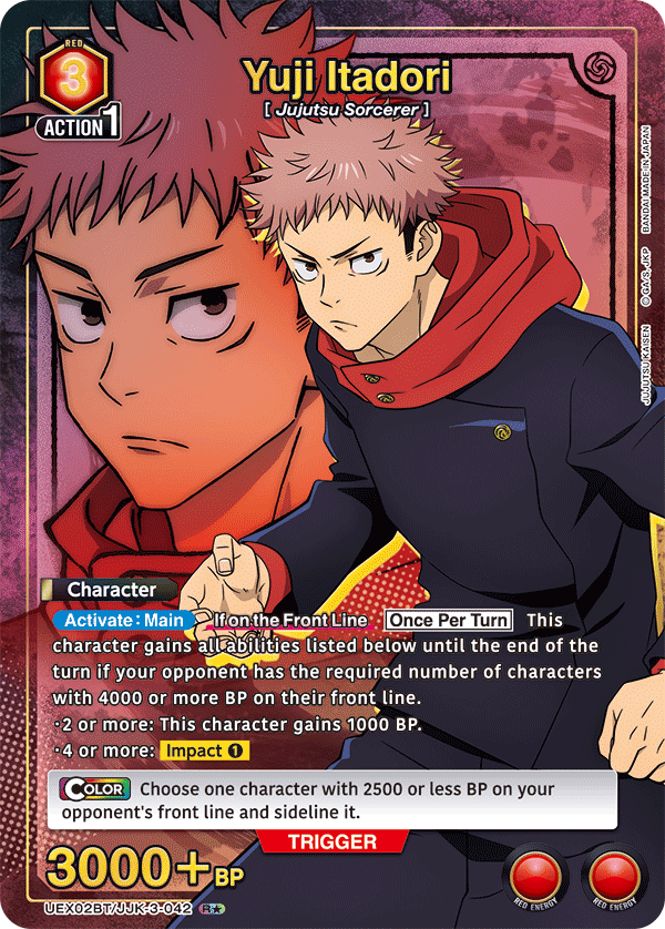 UEX02BT/JJK-3-042 Yuji Itadori
