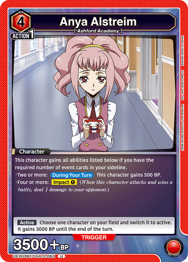 UEX03BT/CGH-2-063 Anya Alstreim