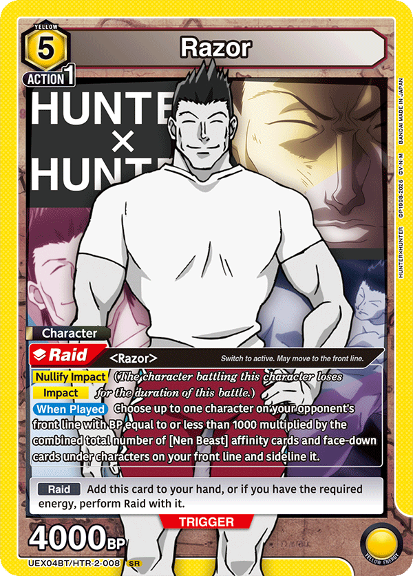 UEX04BT/HTR-2-008 Razor