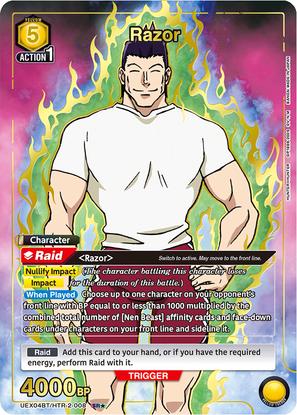 UEX04BT/HTR-2-008 Razor