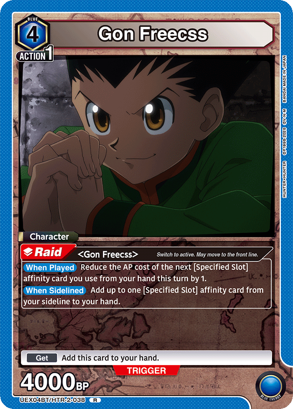 UEX04BT/HTR-2-038 Gon Freecss