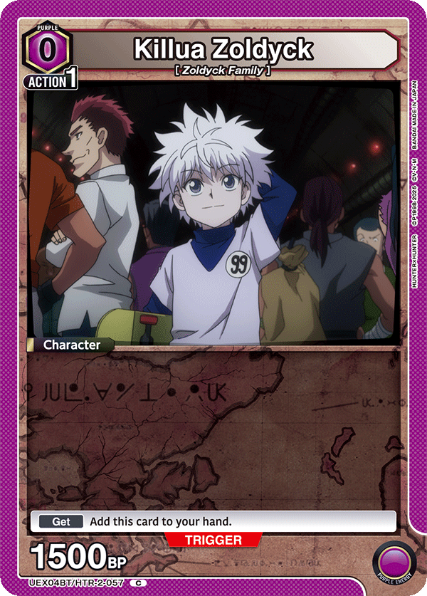UEX04BT/HTR-2-057 Killua Zoldyck