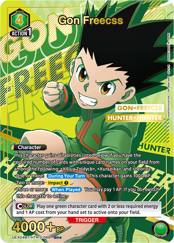 UEX04BT/HTR-2-066 Gon Freecss