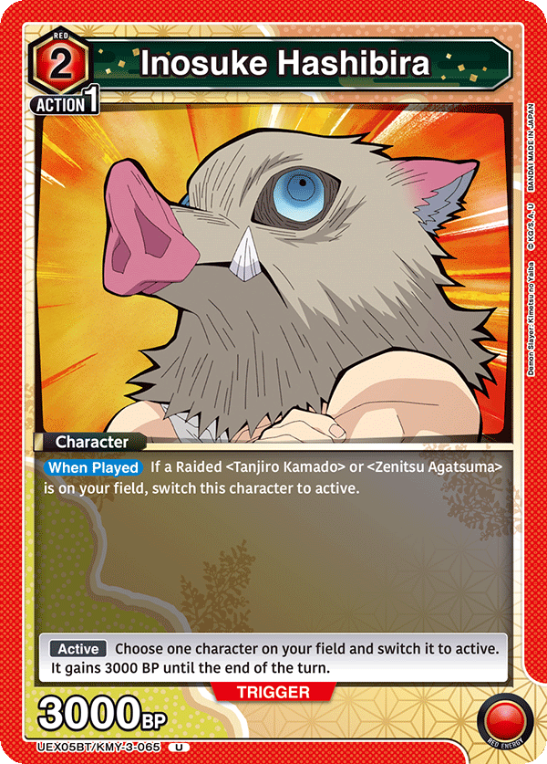 UEX05BT/KMY-3-065 Inosuke Hashibira