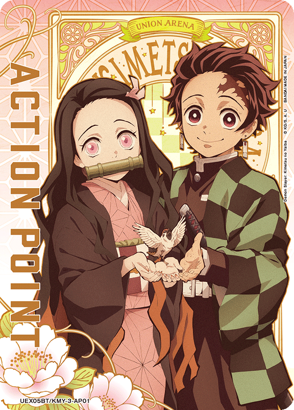 UEX05BT/KMY-3-AP01 Action Point Card(Demon Slayer: Kimetsu no Yaiba)