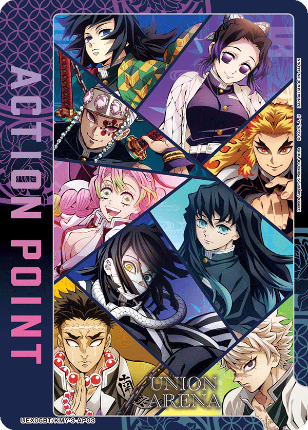 UEX05BT/KMY-3-AP03 Action Point Card(Demon Slayer: Kimetsu no Yaiba)