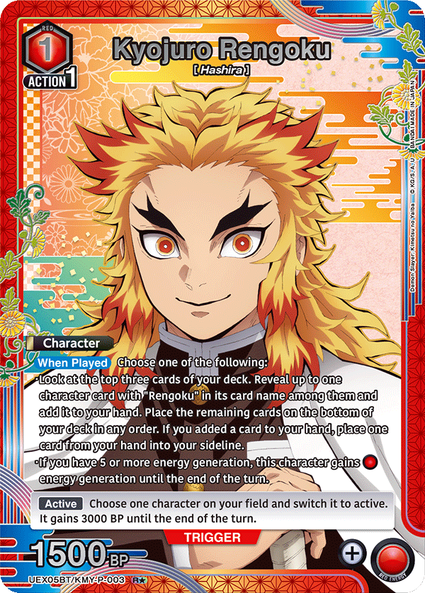 UEX05BT/KMY-P-003 Kyojuro Rengoku