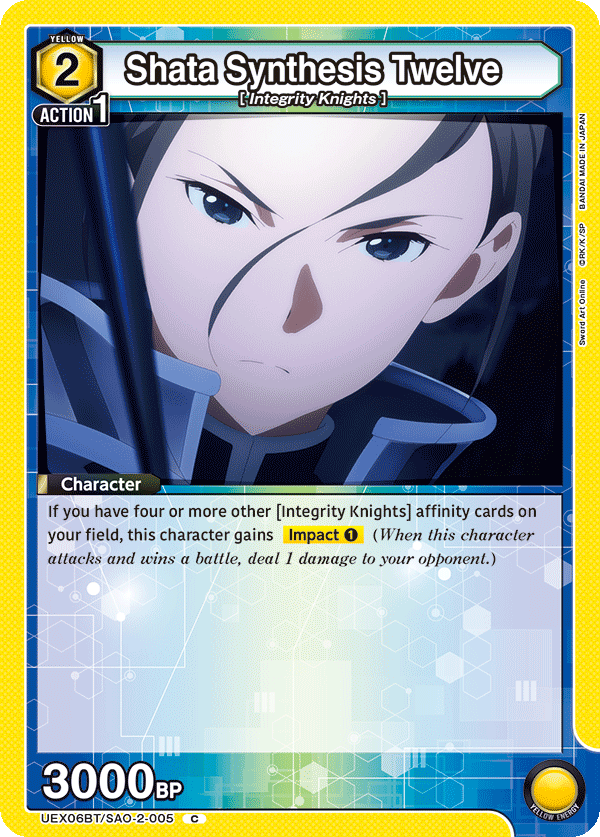 UEX06BT/SAO-2-005 Shata Synthesis Twelve