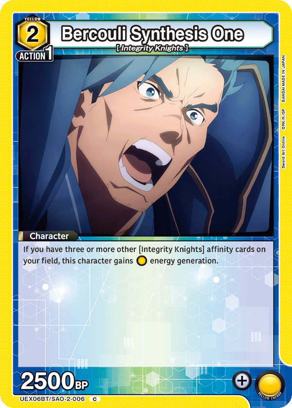 UEX06BT/SAO-2-006 Bercouli Synthesis One