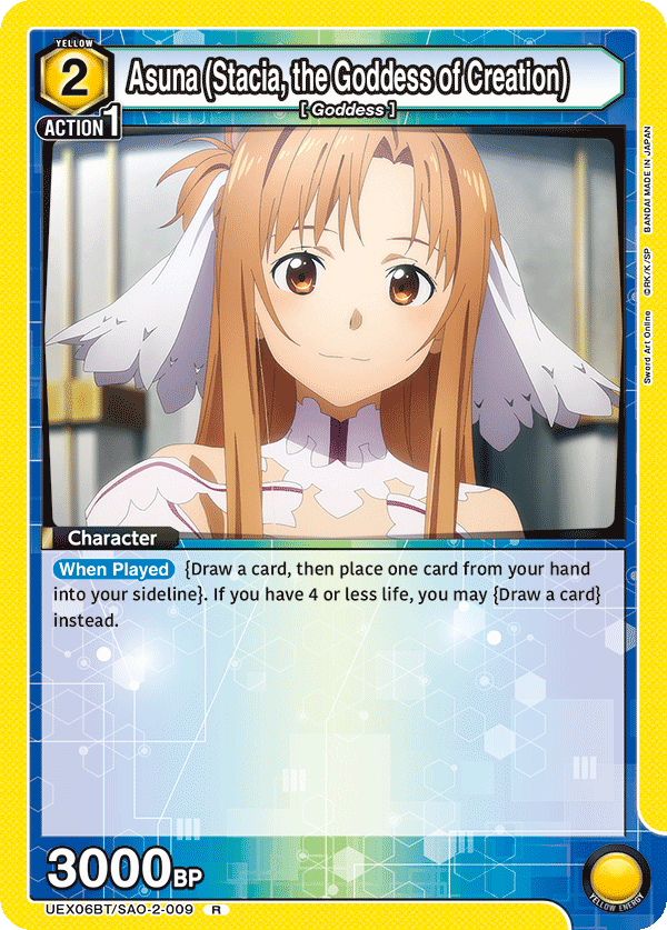 UEX06BT/SAO-2-009 Asuna (Stacia, the Goddess of Creation)