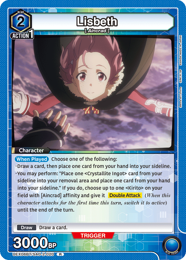 UEX06BT/SAO-2-020 Lisbeth