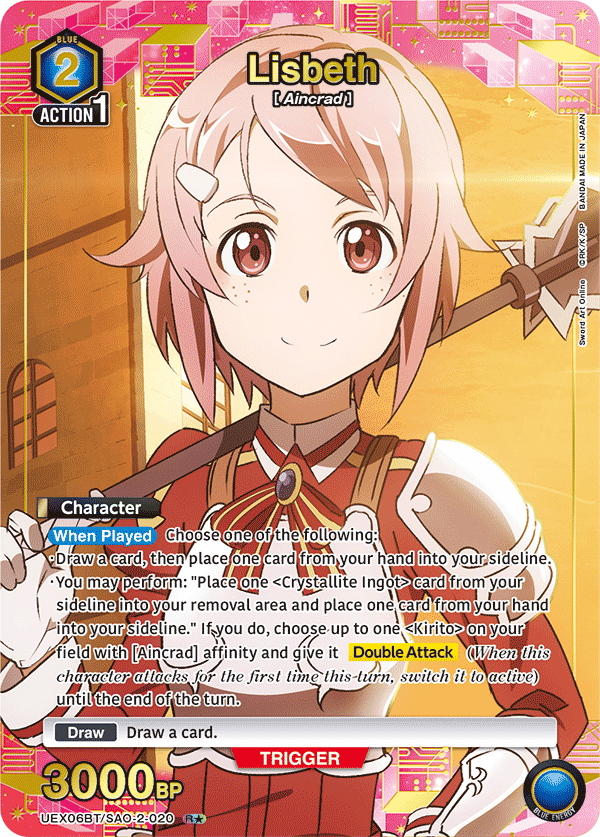 UEX06BT/SAO-2-020 Lisbeth
