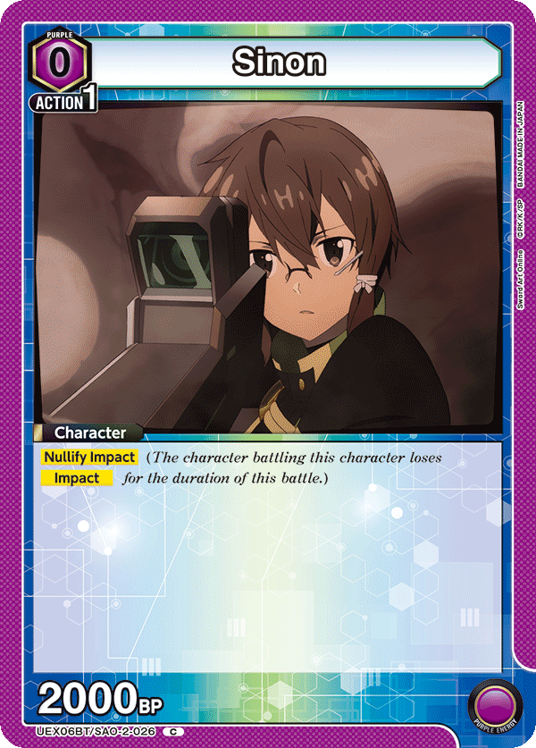 UEX06BT/SAO-2-026 Sinon