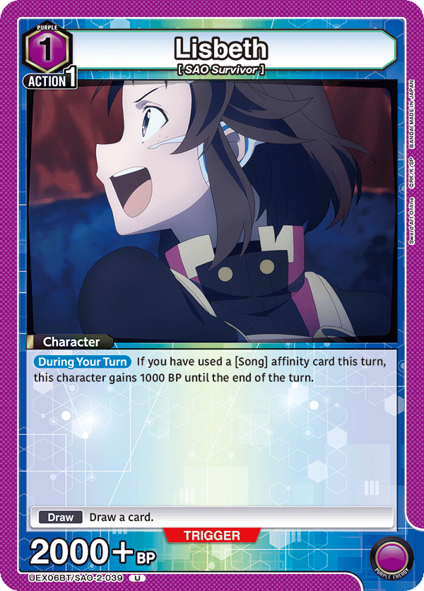 UEX06BT/SAO-2-039 Lisbeth