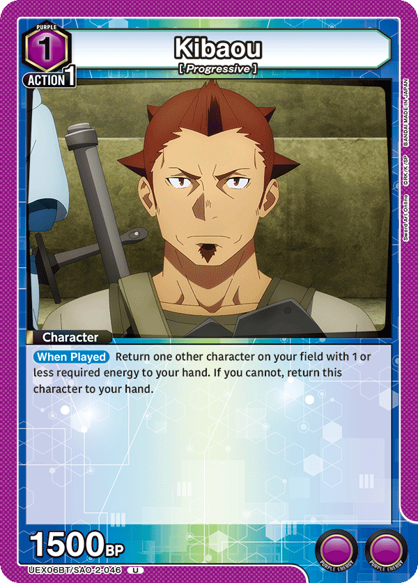 UEX06BT/SAO-2-046 Kibaou