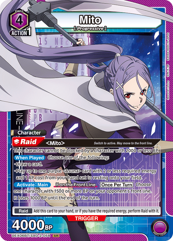 UEX06BT/SAO-2-054 Mito