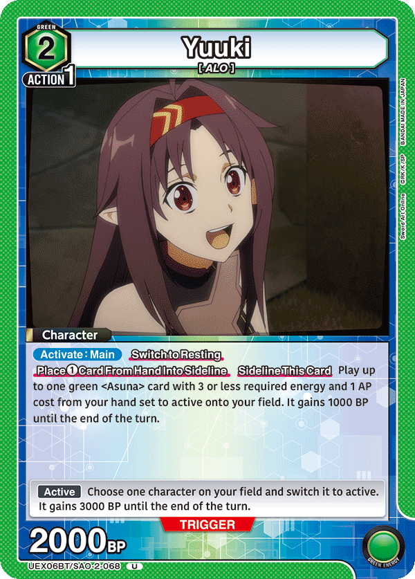 UEX06BT/SAO-2-068 Yuuki