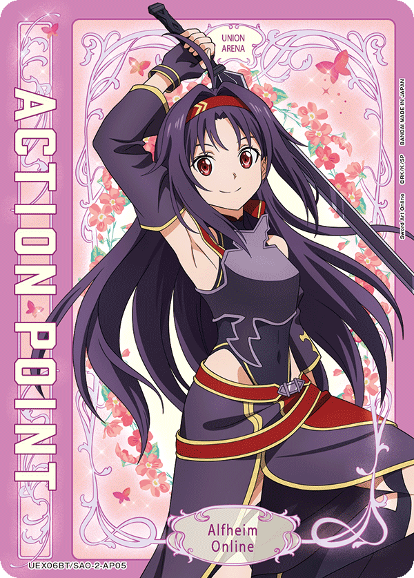 UEX06BT/SAO-2-AP05 Action Point Card(Sword Art Online)