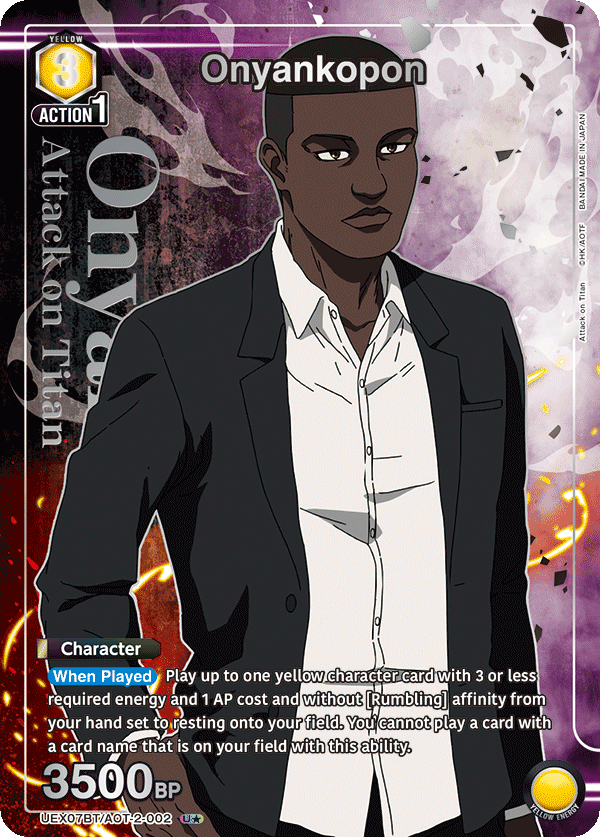 UEX07BT/AOT-2-002 Onyankopon