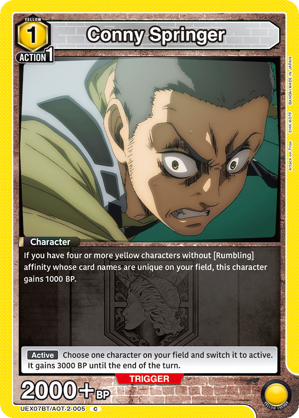 UEX07BT/AOT-2-005 Conny Springer