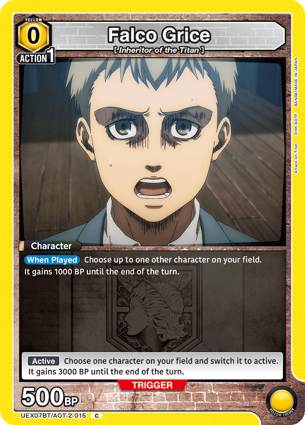 UEX07BT/AOT-2-015 Falco Grice