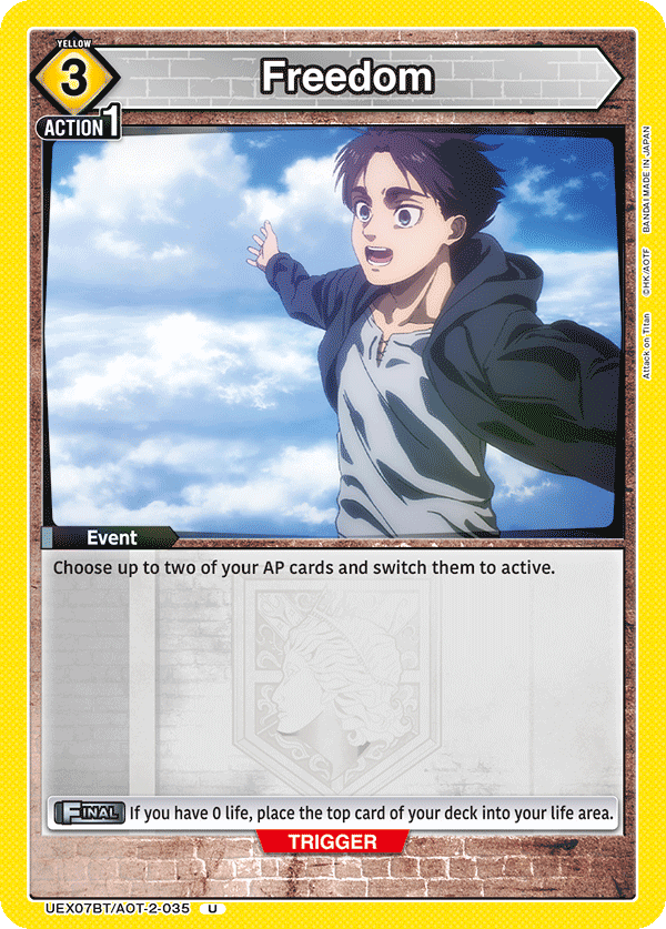 UEX07BT/AOT-2-035 Freedom