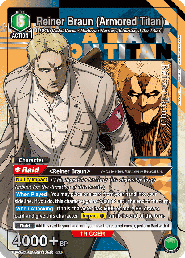 UEX07BT/AOT-2-060 Reiner Braun (Armored Titan)