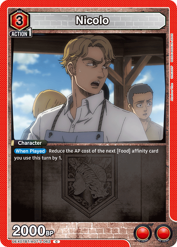 UEX07BT/AOT-2-062 Nicolo