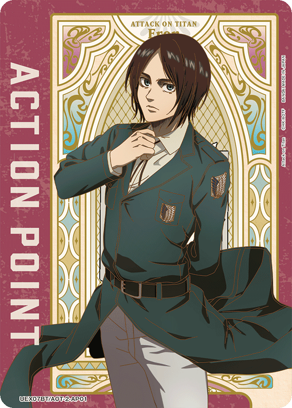 UEX07BT/AOT-2-AP01 Action Point Card(Attack on Titan)