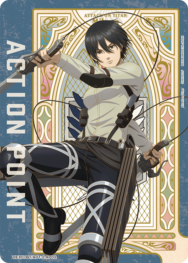 UEX07BT/AOT-2-AP02 Action Point Card(Attack on Titan)