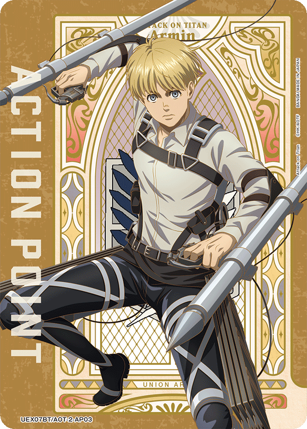 UEX07BT/AOT-2-AP03 Action Point Card(Attack on Titan)