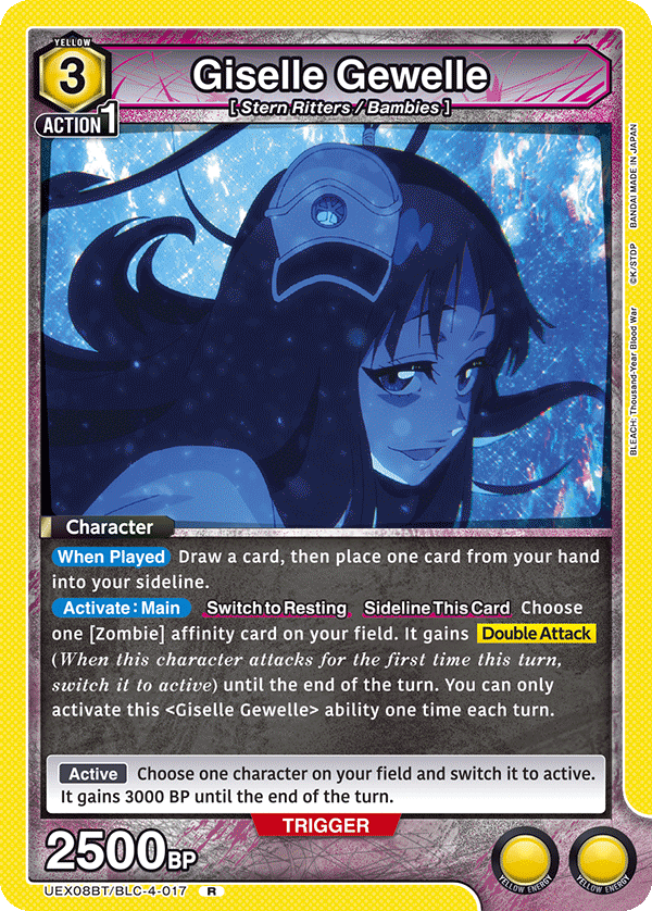 UEX08BT/BLC-4-017 Giselle Gewelle