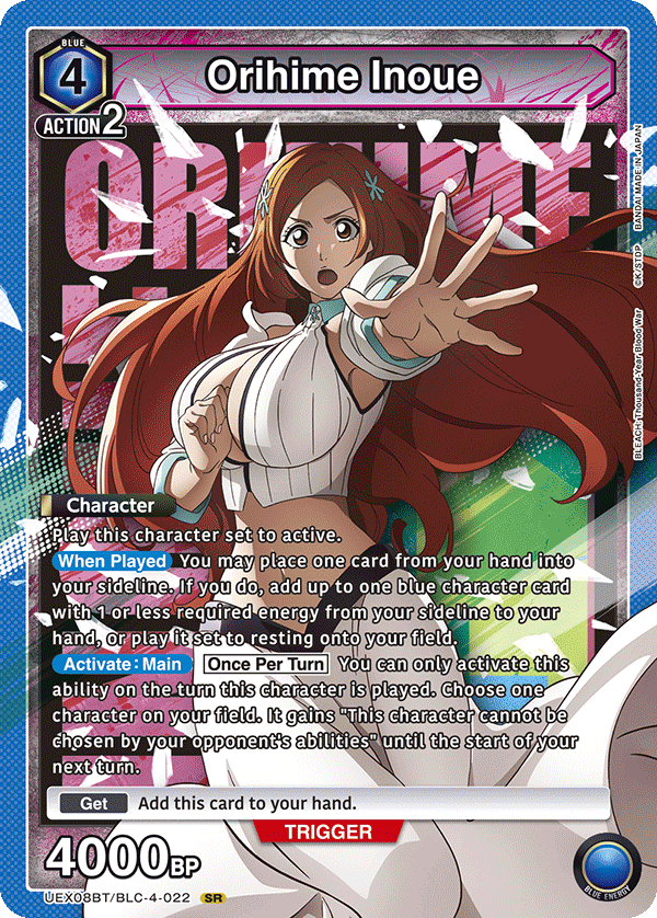 UEX08BT/BLC-4-022 Orihime Inoue