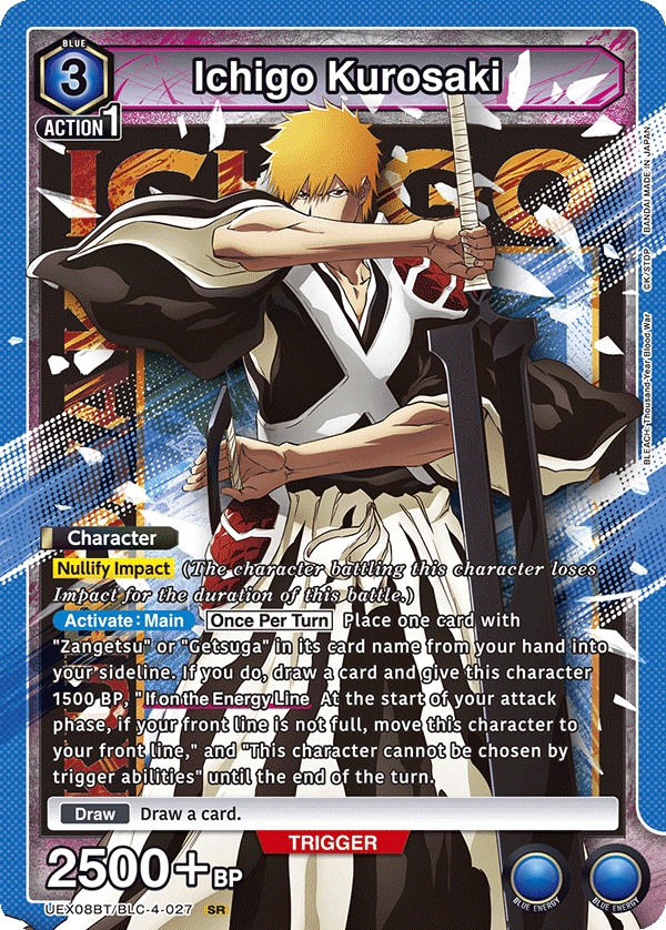 UEX08BT/BLC-4-027 Ichigo Kurosaki