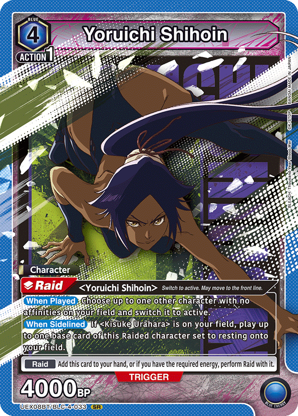 UEX08BT/BLC-4-033 Yoruichi Shihoin