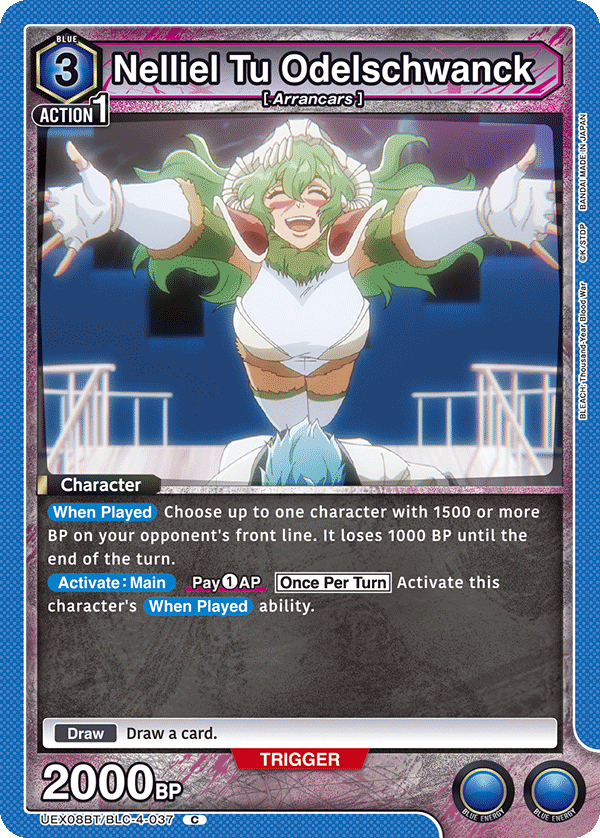 UEX08BT/BLC-4-037 Nelliel Tu Odelschwanck