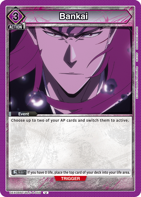 UEX08BT/BLC-4-059 Bankai