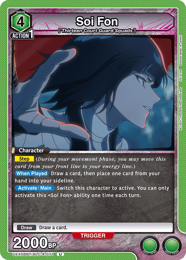 UEX08BT/BLC-4-071 Soi Fon