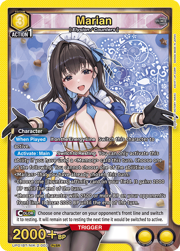 UP01BT/NIK-2-003 Marian