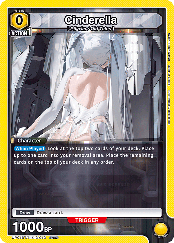 UP01BT/NIK-2-012 Cinderella