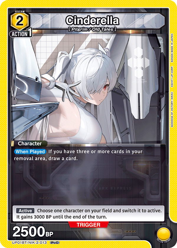 UP01BT/NIK-2-013 Cinderella