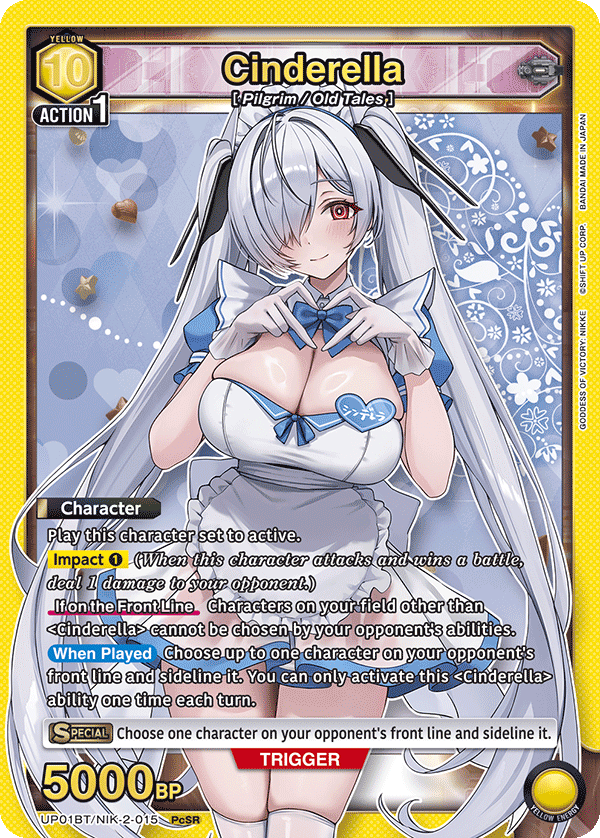 UP01BT/NIK-2-015 Cinderella