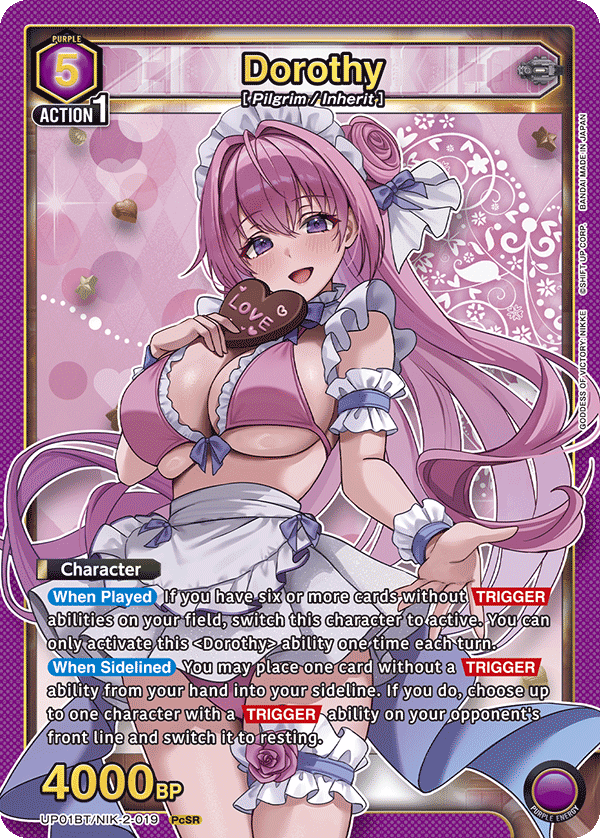 UP01BT/NIK-2-019 Dorothy