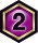 Purple×2