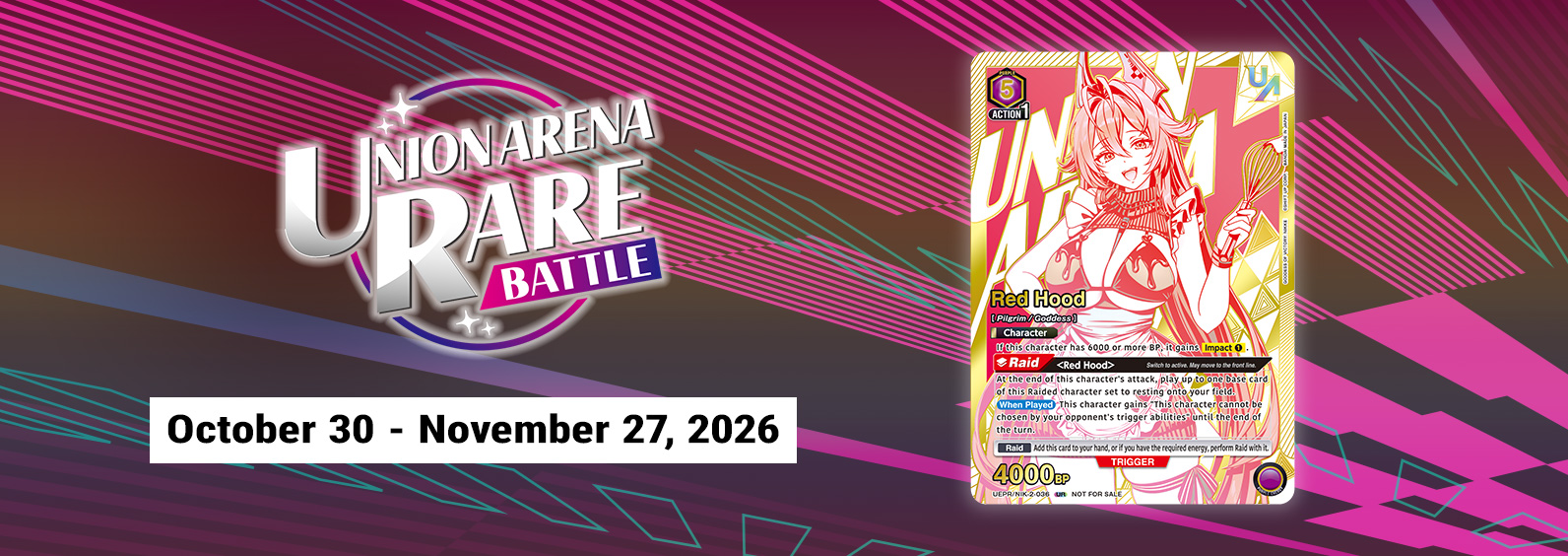 UNION ARENA SPECIAL RARE BATTLE -GODDESS OF VICTORY: NIKKE-
