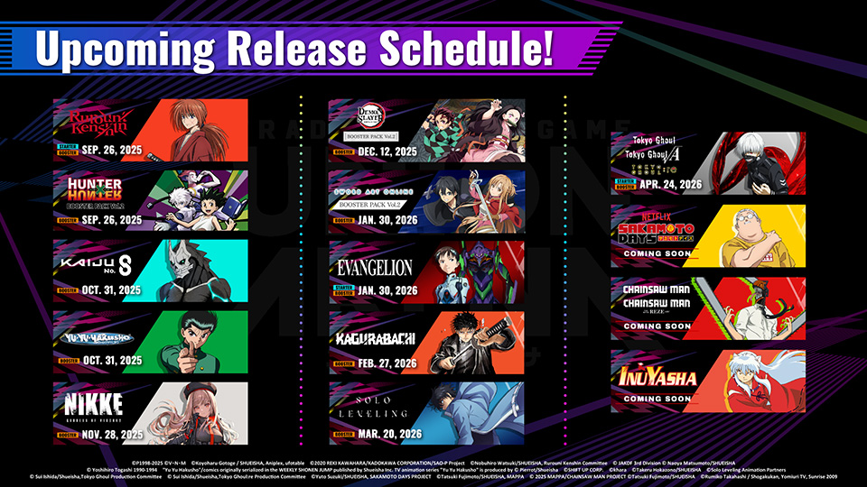Upcoming New Titles!
