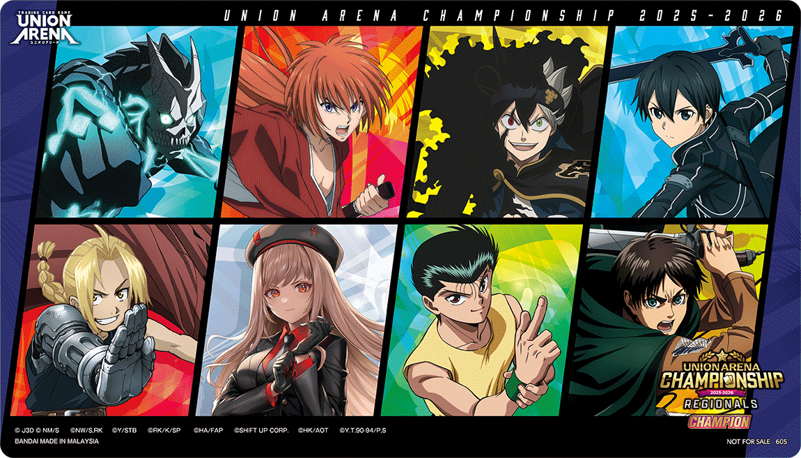 Regionals 25-26 CHAMPION Playmat