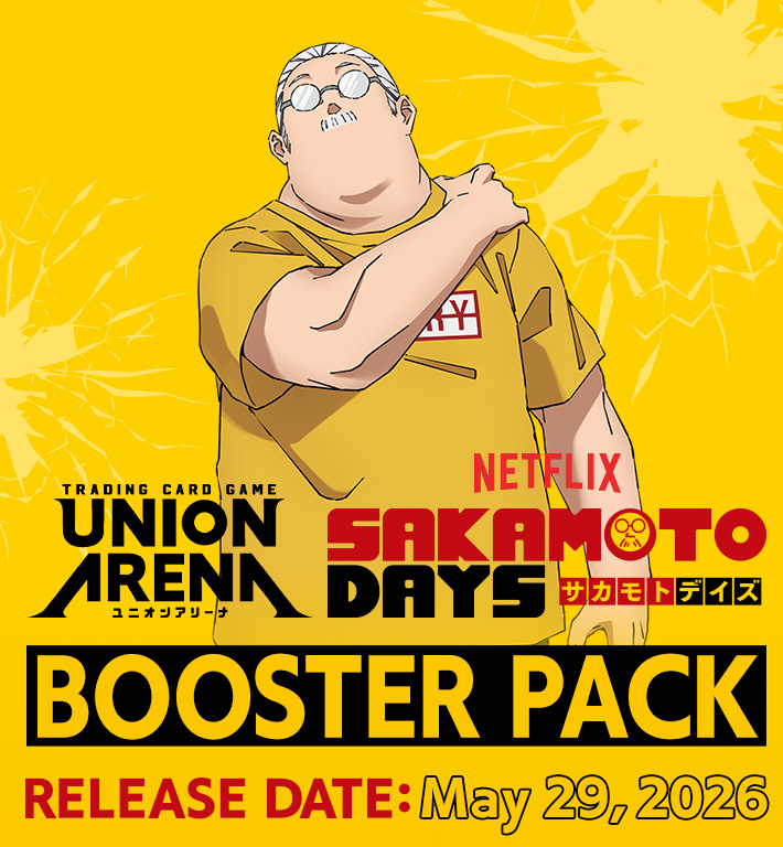 UNION ARENA BOOSTER PACK SAKAMOTO DAYS [UE19BT]