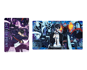 Playmat & Action Point Cards Set SOLO LEVELING has been added